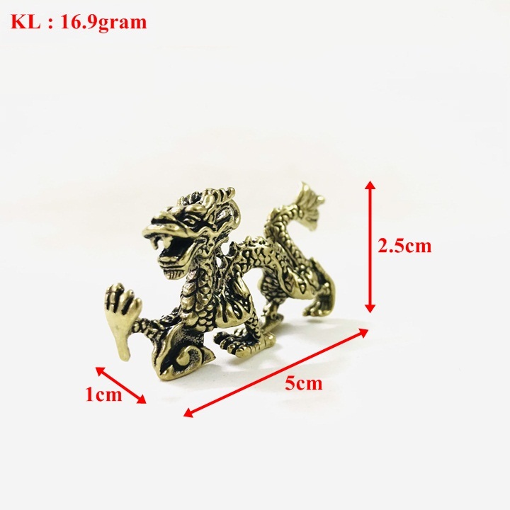 Móc Khóa Tượng Đồng Con Rồng - SP005218 
